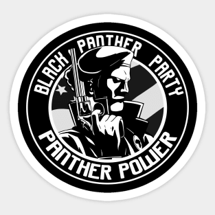 Black Panther Party Logo Sticker